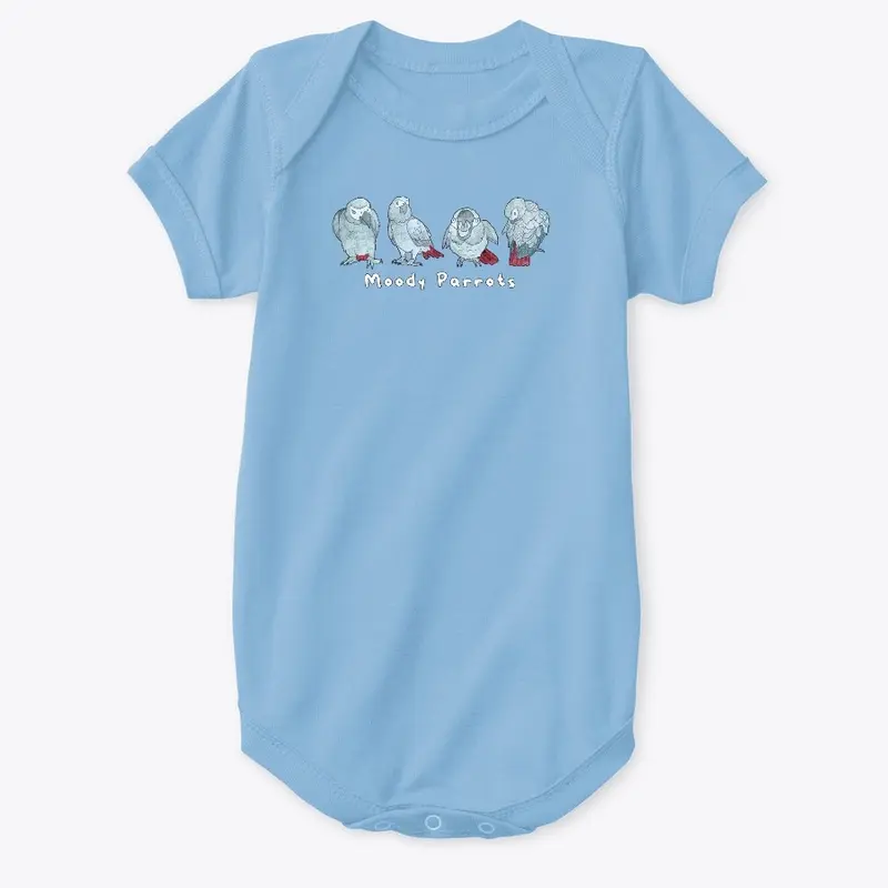 Moody Parrots Children's Clothing